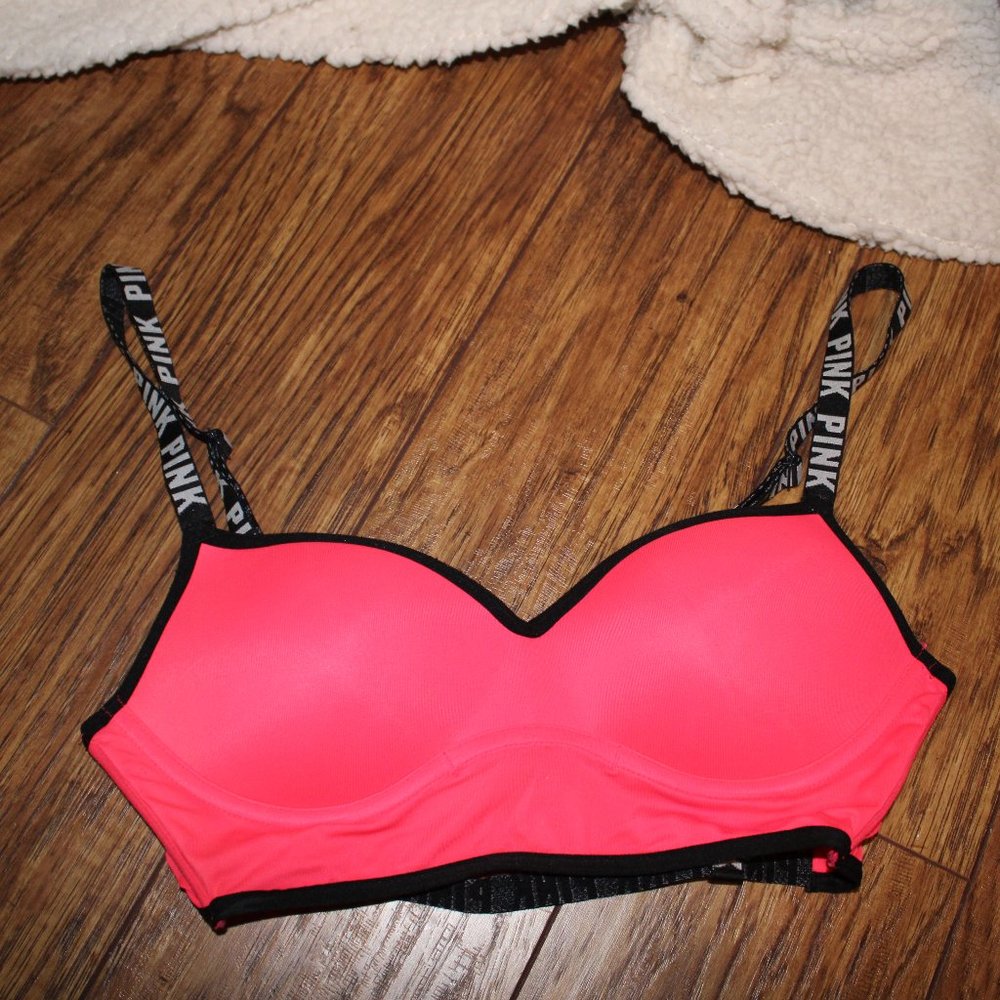 Pink Sport Bra